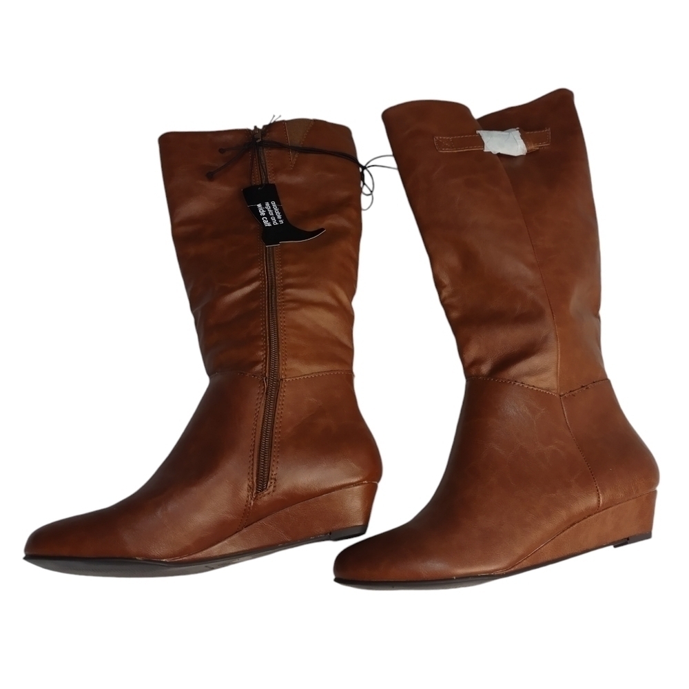 Arizona Jean Co Women's Brown Boots Size 7.5 NWT - Picture 4 of 12